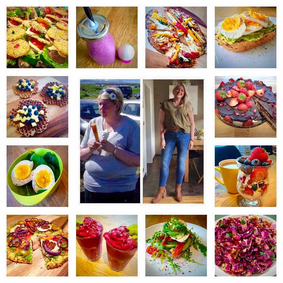 Sólveig Sigurðardóttir - montage of healthy food
