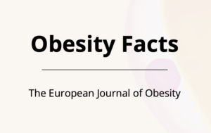 Obesity Facts cover page with the subtitle "The European Journal of Obesity" in black text on a light background.